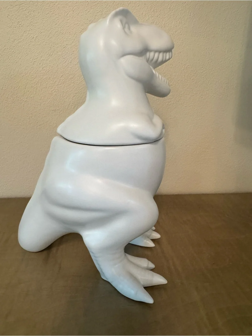 T-Rex Dinosaur Stoneware Cookie Jar
